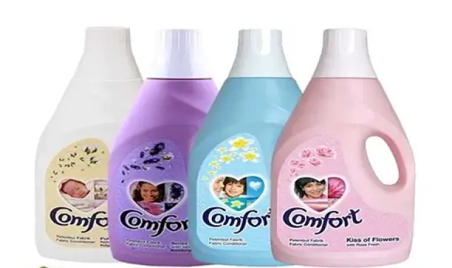 خرید باکیفیت ترین انواع مایع لباسشویی کامفورت با قیمت ارزان