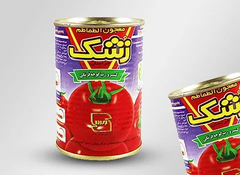 رب گوجه زشک مشهد؛ مختص طعم دار کردن غذا ویتامین (A B C) tomato paste