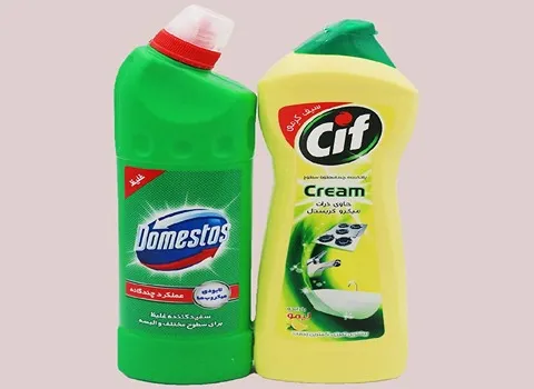 مایع سفید کننده سیف(پاک کننده) غلیظ کاشی سرامیک 3 نوع (مایع اسپری فوم) رایحه لیمو توت فرنگی گل های بهاری