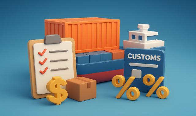 حقوق و عوارض گمرکی چیست و چگونه محاسبه می‌شوند؟
