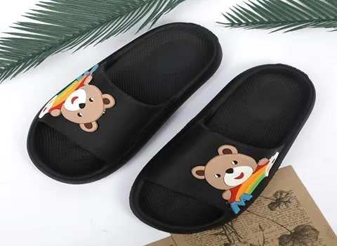 دمپایی فانتزی زنانه (صندل) پلاستیک پارچه مقاوم سفید مشکی کرم Slippers