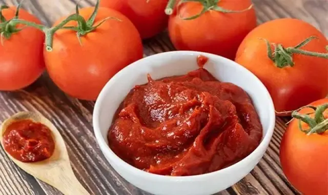 رب گوجه مشکین؛ قرمز تصفیه خون حاوی کلسیم پتاسیم tomato