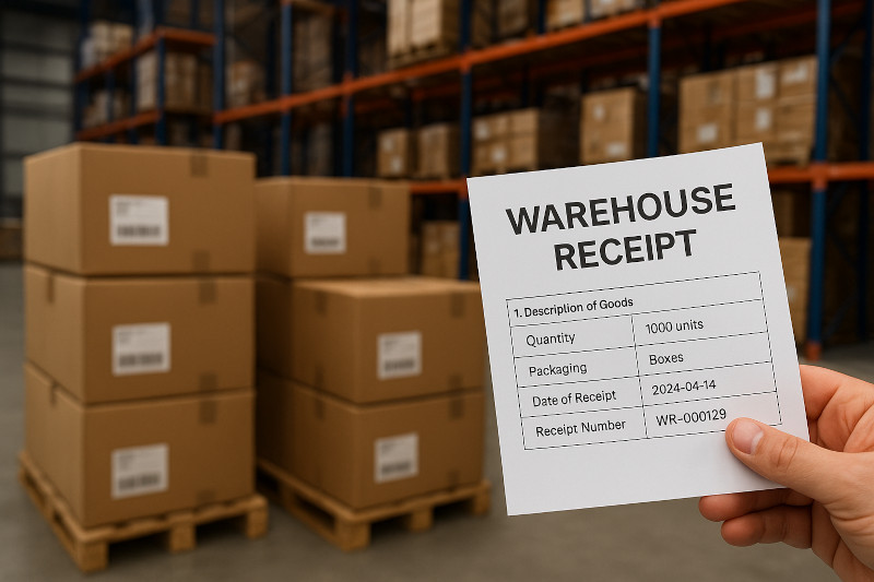 قبض انبار چیست و چرا در تجارت اهمیت دارد؟