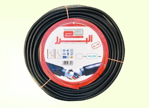 سیم و کابل البرز نیرو رعد؛ تک رشته ای افشان (100 150 200) متری