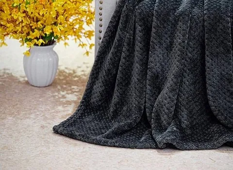 پتو ژله ای بلوساند (نرمینه) سبک طرح دار ساده مرغوب Blusand