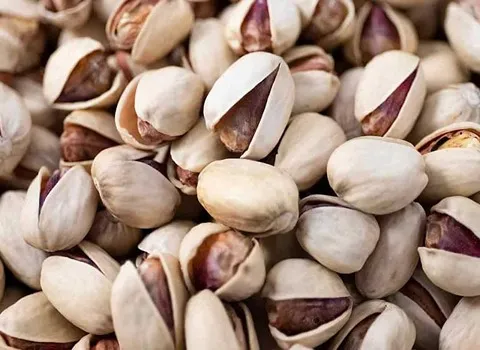 پسته سفید بادامی؛ طبع گرم 3 نوع خام شور بو داده رفع کم خونی