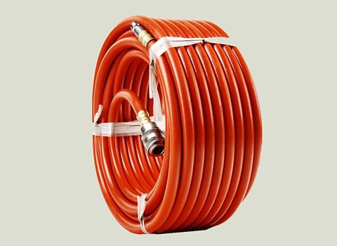 شیلنگ گاز بوتان؛ پلاستیکی حصیری مقاوم برابر گرما طول 120 سانتیمتر