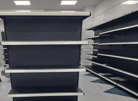 قیمت و خرید قفسه فروشگاهی مشکی با مشخصات کامل