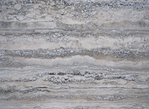 سنگ تراورتن خرمدره؛ طوسی قهوه ای مقاومت بالا ضد آب