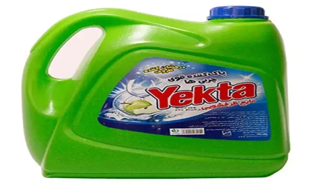 مایع ظرفشویی یک لیتری یکتا؛ رایحه لیمو سیب توت فرنگی غلظت بالا