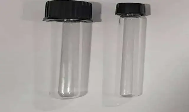 لوله آزمایشگاهی بلند؛ شیشه پلاستیک انتهای U شکل تجهیزات پزشکی