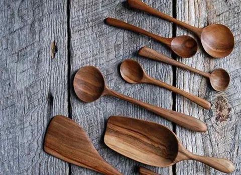 قاشق چوبی شیک؛ سرو غذا قبل میلاد مسیح ماندگاری بالا بریتانیا