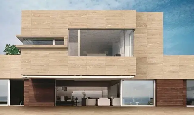 سنگ تراورتن خارجی؛ دوام طولانی عایق صدا حرارت مقاومت (2.5 4) Travertine