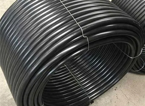 لوله پلی اتیلن قطره ای؛ مشکی انتقال مایعات 2 نوع غلافی گازی