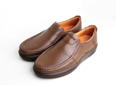 کفش مردانه چرمی؛ طرح دار ساده 3 رنگ قهوه ای زرشکی سرمه ای