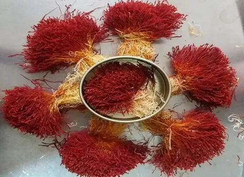 قیمت و خرید زعفران دسته دختر پیچ + فروش ارزان