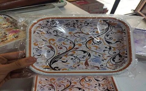 خرید جدیدترین انواع بشقاب کاغذی یکبار مصرف