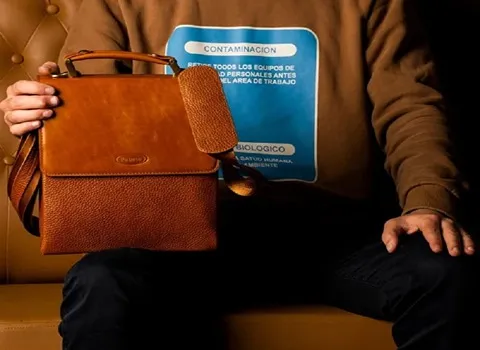 کیف چرم ساده مردانه؛ گاوی بزی اداری اسپرت 3 رنگ مشکی قهوه ای عسلی