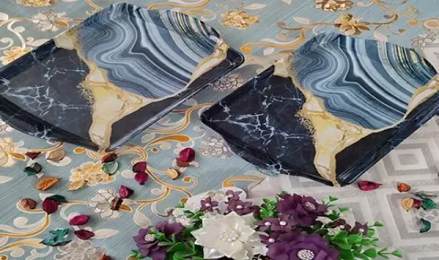 قیمت خرید سینی ملامین طرح دار + عکس