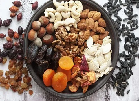 خشکبار در استانبول؛ فله ای آجیل میوه خشک فیبر Dry fruits