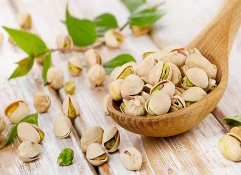 پسته ممتاز زرندی (خشکبار) احمد آقایی خندان فندقی 2 طعم لیمویی نمکی