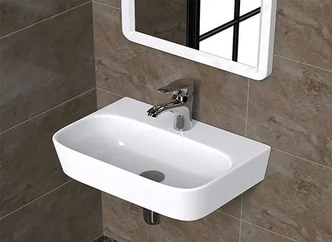 شیرآلات اهرمی روشویی؛ آلیاژ برنج (نقره ای طلایی) پوشش نیکل کروم