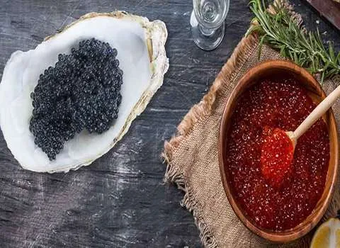 قیمت و خرید خاویار بلوگا روسیه با مشخصات کامل