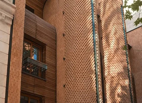 آجر نسوز عظیمی؛ فشرده متراکم ضد ضربه مناسب شومینه نما