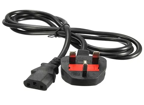 کابل برق سه پین فیوز دار؛ پی وی سی 3 جنس مسی فلزی آلومینیومی