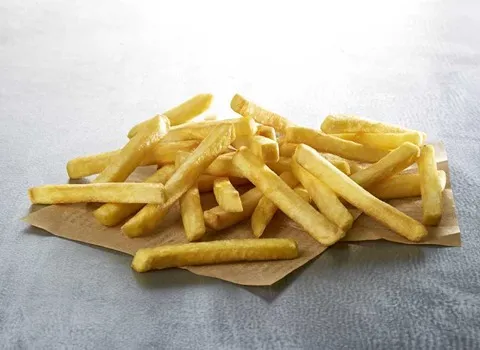 سیب زمینی نیمه آماده صادراتی؛ ساده زیگزاگی نیم پز ابعاد (9*9 10*10)