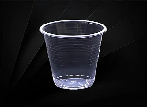 لیوان یکبار مصرف شفاف؛ پلی پروپیلن قابل بازیافت مقاوم برابر ترک خوردگی