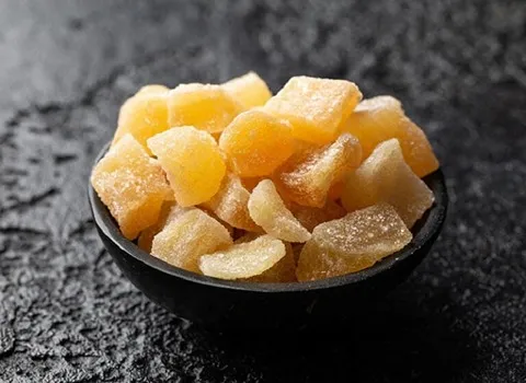 آناناس خشک حبه ای؛ زرد طبیعی درمان یبوست کاهش کلسترول حاوی fiber