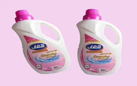 مایع لباسشویی شهاب؛ آنزیم دار 2 رایحه (لیمو سیب) 1.5 لیتری