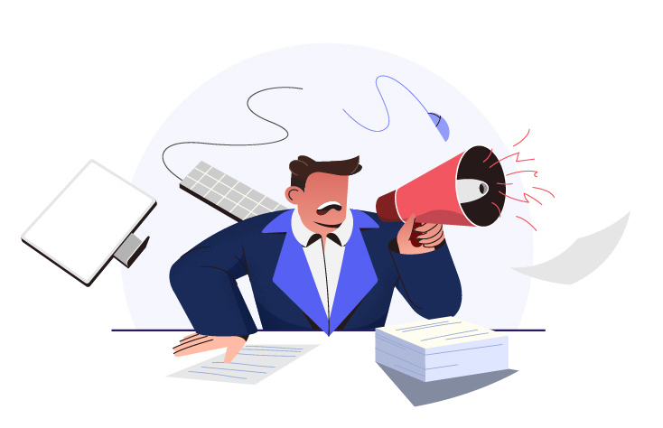 #کارمندان: تاجران و نمایندگانی که با لحن نامناسبی با شما ارتباط می گیرند گزارش نمایید.