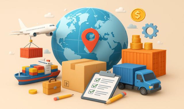 مراحل صادرات کالا از ایران | راهنمای جامع از ایده تا تحویل در بازار جهانی