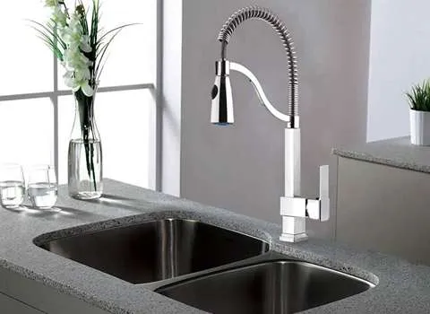 شیرآلات بهداشتی راسان؛ تک 2 دستگیره کاربرد (سینک کانتر روشویی)