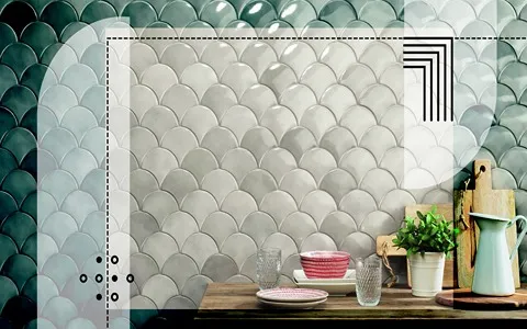 کاشی سرویس بهداشتی میبد یزد؛ ساده طرح دار لعاب دار دارای رنگ ثابت