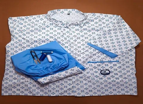 خرید و قیمت انواع لباس بیمارستانی طرح دار