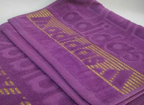 حوله دست و صورت آدیداس؛ الیاف پنبه نانو بچه گانه بزرگسال 3 رنگ سفید آبی خاکستری Adidas