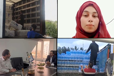 فیلم: صادرات ۵۰ تن خرما به مقصد هند، صادرات ۲۵ تن ظروف یکبار مصرف به عراق، ارسال ۱۰ تن آب معدنی به آشتیان، فعالیت بنگاه های تجاری و فیلم های جذاب دیگر