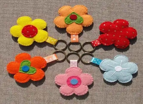 قیمت خرید جاکلیدی نمدی عروسکی + تست کیفیت