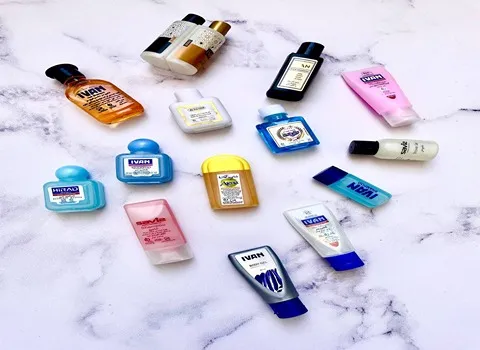 شامپو سر هتلی (شوینده) حاوی مواد مغذی وزن کم بسته بندی زیبا