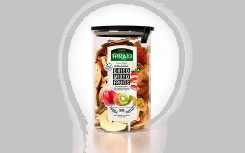 میوه خشک فرینو؛ اسلایسی حلقه ای 3 طعم ترش شیرین ملس