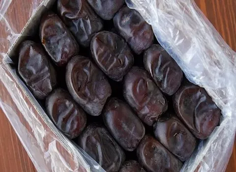 خرمای خاصویی بسته بندی؛ طبع گرم رفع کم خونی انرژی زا ضد سرطان Vitamin A