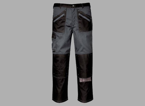 لباس کار شش جیب؛ کتان برقکاری 2 نوع شلوار رکابی