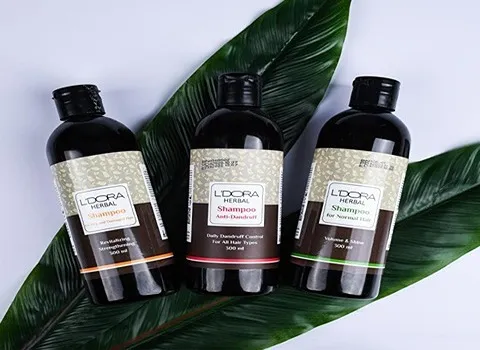 قیمت خرید عمده شامپو گیاهی لدورا ارزان و مناسب