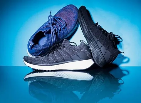 کفش زنانه اسپرت؛ زیره پلیمر رویه ترکیبی مشکی طوسی عدم قوس پا sport