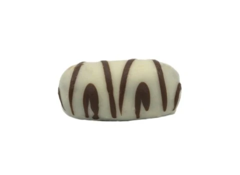 خرما با روکش شکلات سفید؛ حاوی مغز گردو بادام بسته بندی 500 گرمی