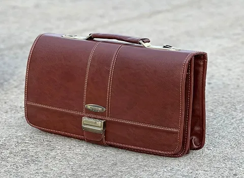 کیف چرم اداری دیپلمات؛ مقاوم برابر سایش 2 مدل مردانه زنانه