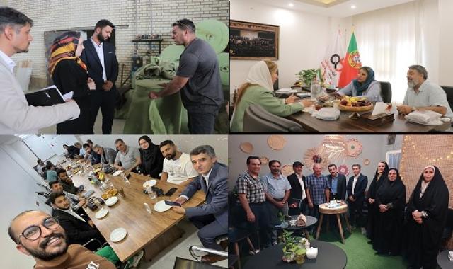 عکس: صادرات ۲۰ هزار تن کود از ایران به نیجریه، بازدید نمایندگان خارجی از کارخانجات ایرانی، دورهمی تاجران استان ها و تصاویر جذاب آرادی